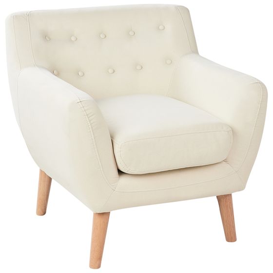 Fåtölj MOTALA Ljusbeige