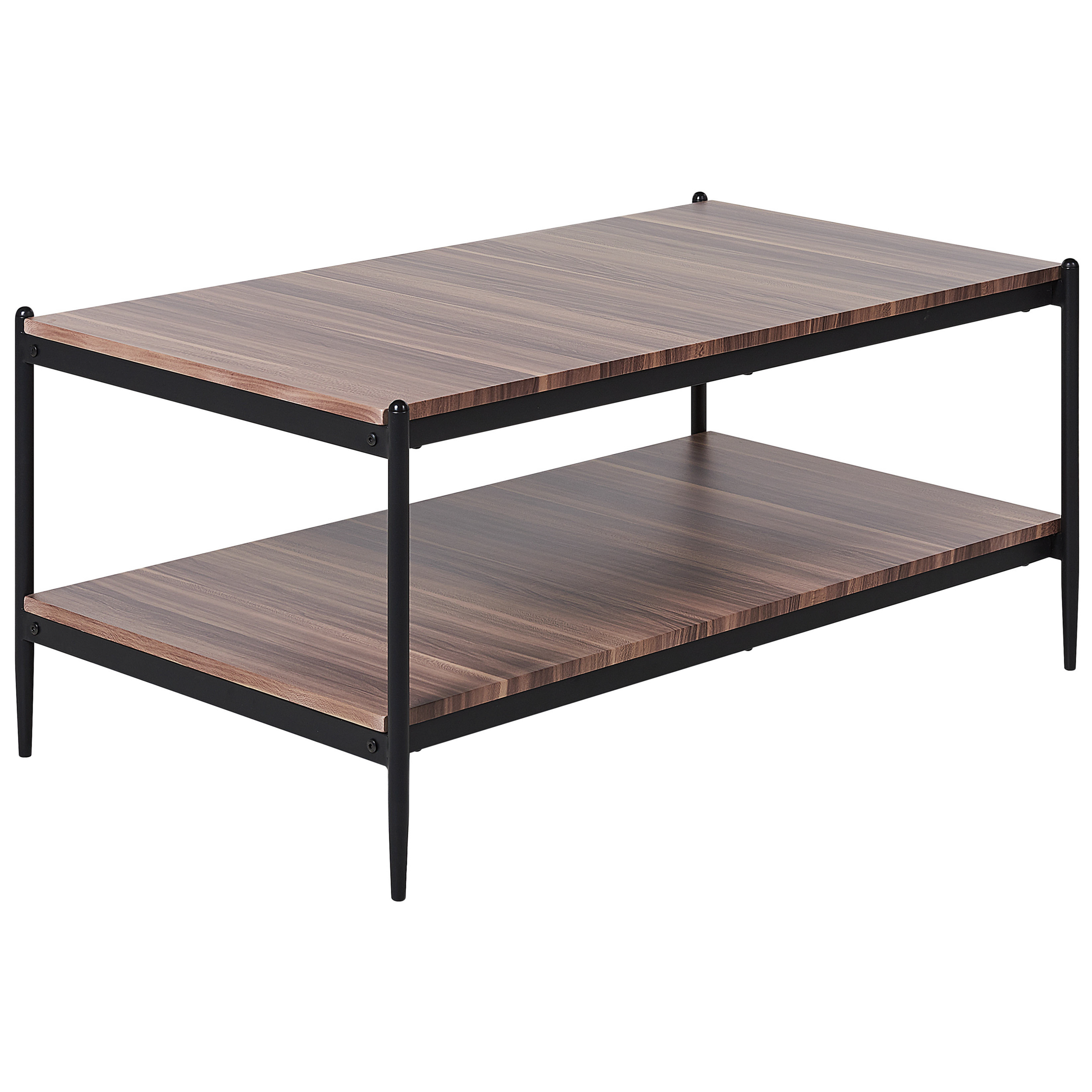 Soffbord AVOCA Mörkbrun