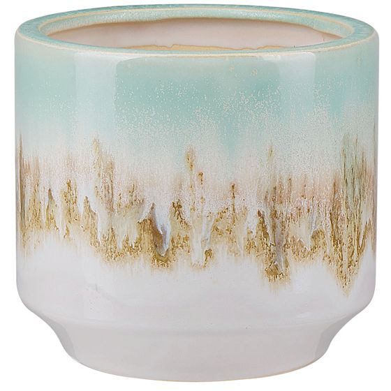 Blomvas CYME 15 cm Stengods Mintgrön