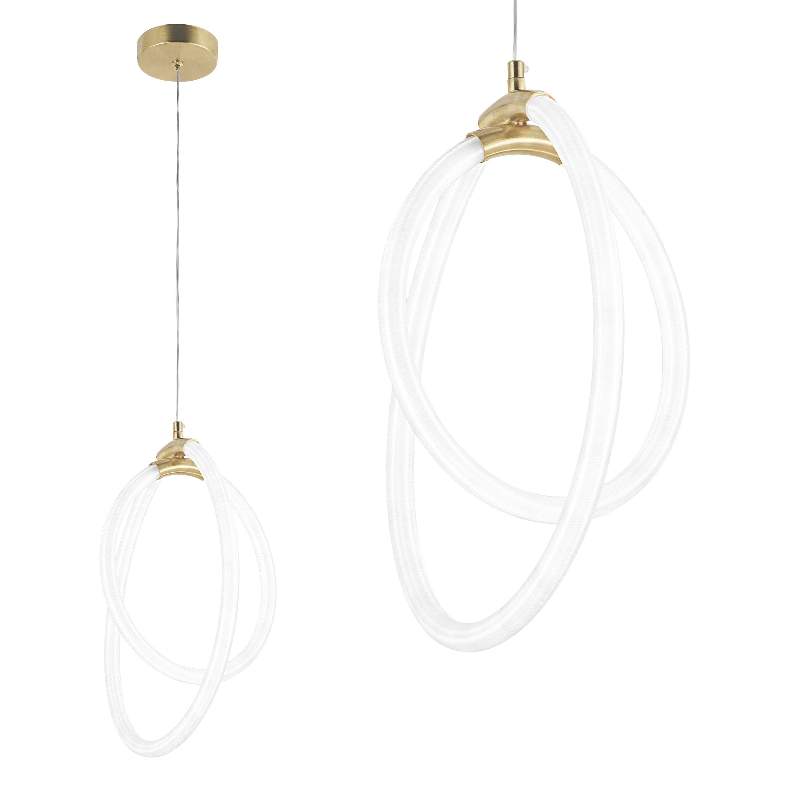 TOOLIGHT hängande taklampa LED G019-CP Guld 43x22x43cm