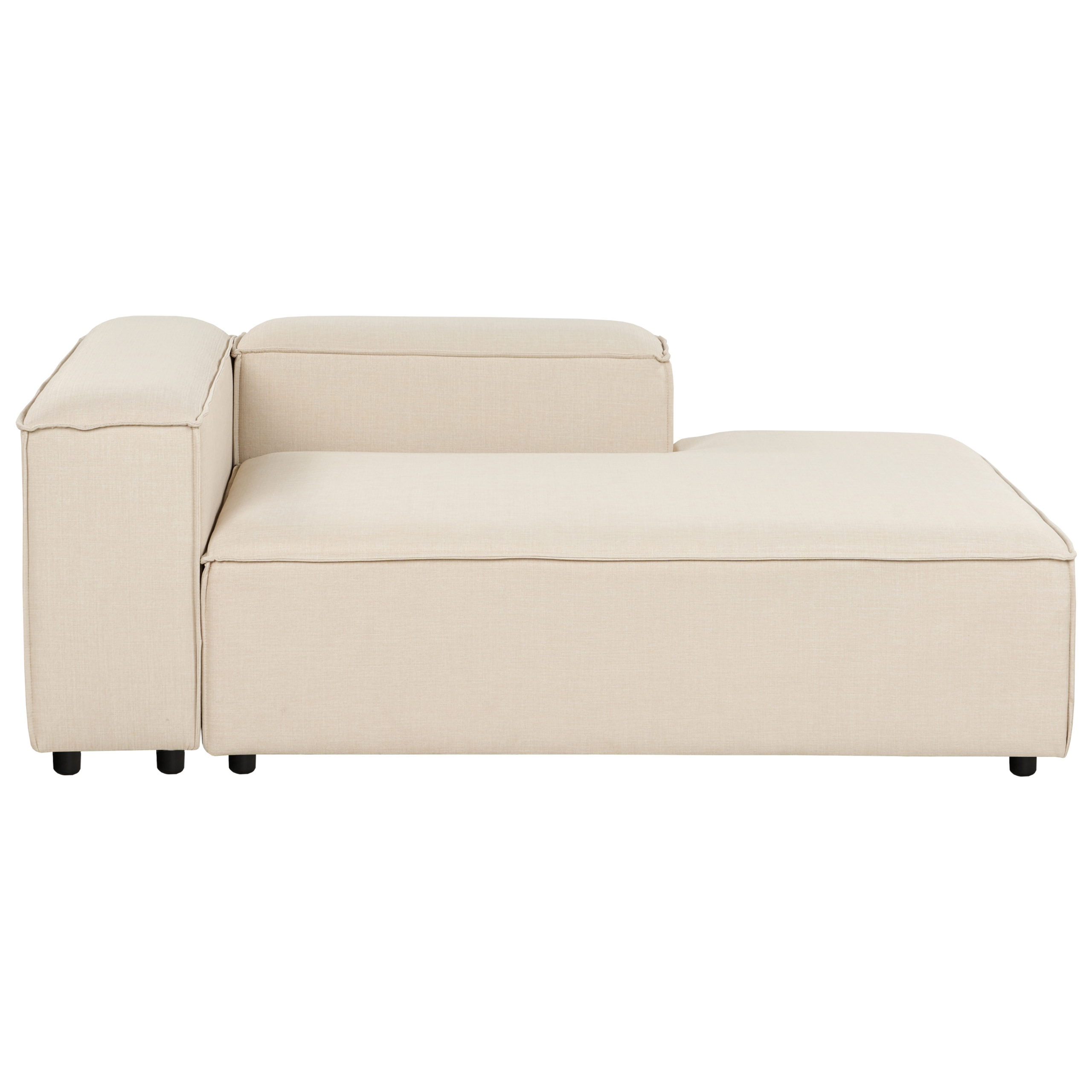 Vänstervänd schäslong ARDAL Beige