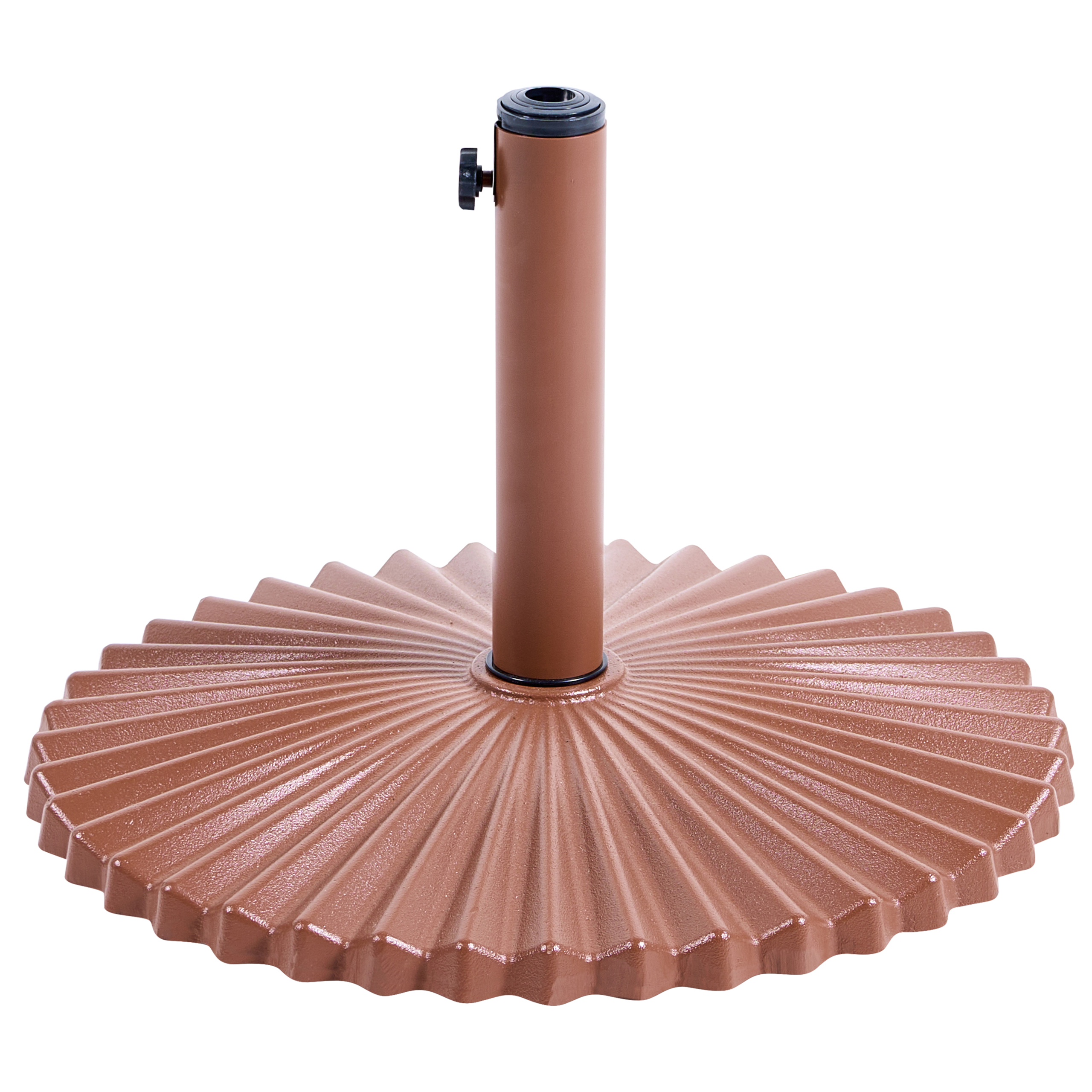 Parasollfot CAREZZA Rund Brun 21 kg