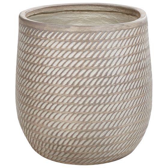 Blomkruka LIVADIA 39 cm Taupe