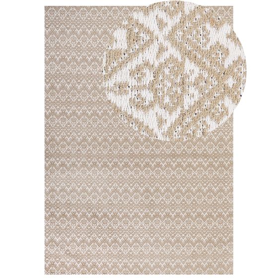 Matta ATIMA Beige 160 x 230 cm Jute