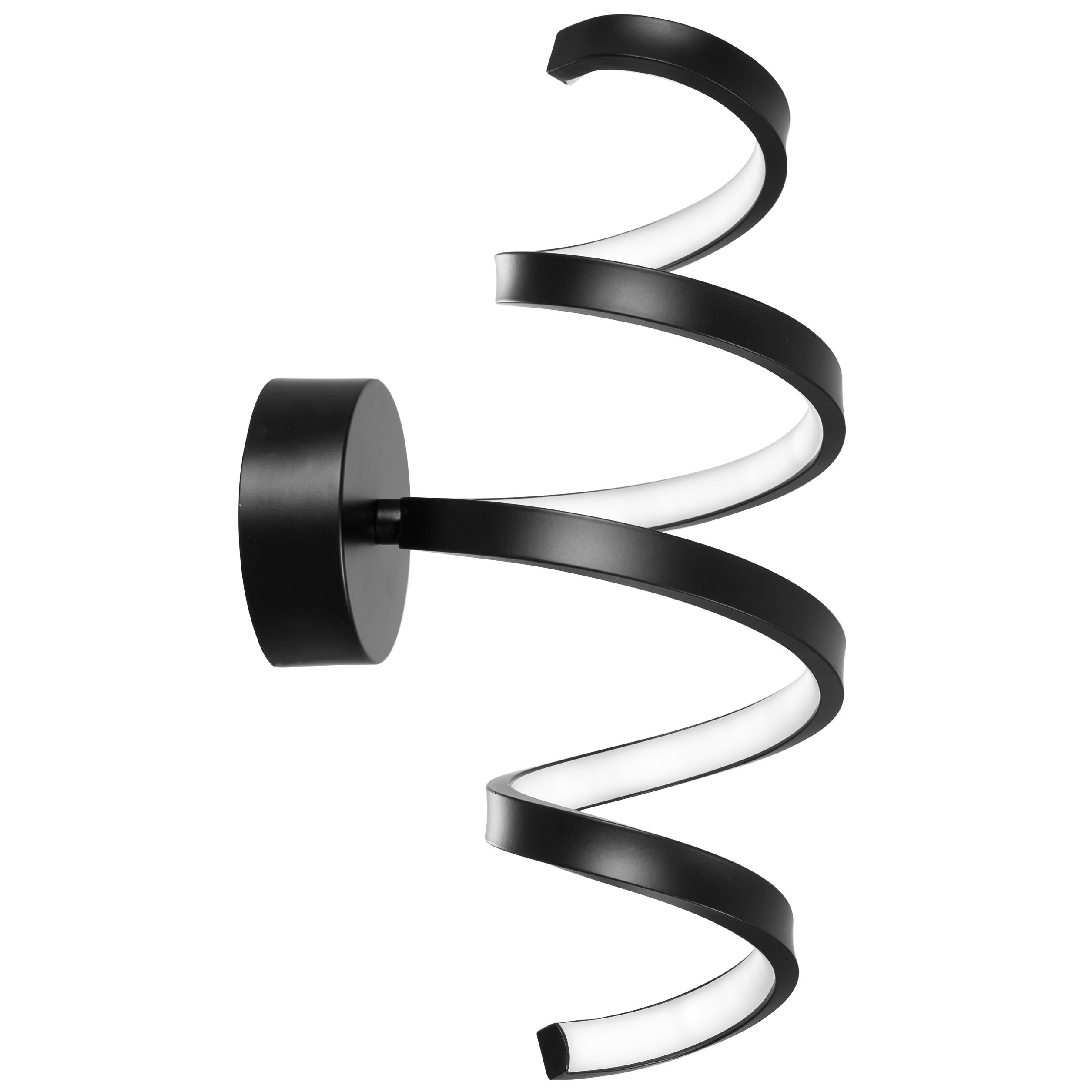 TOOLIGHT vägglampa LED APP826-W SPRING Svart 35x15x35cm