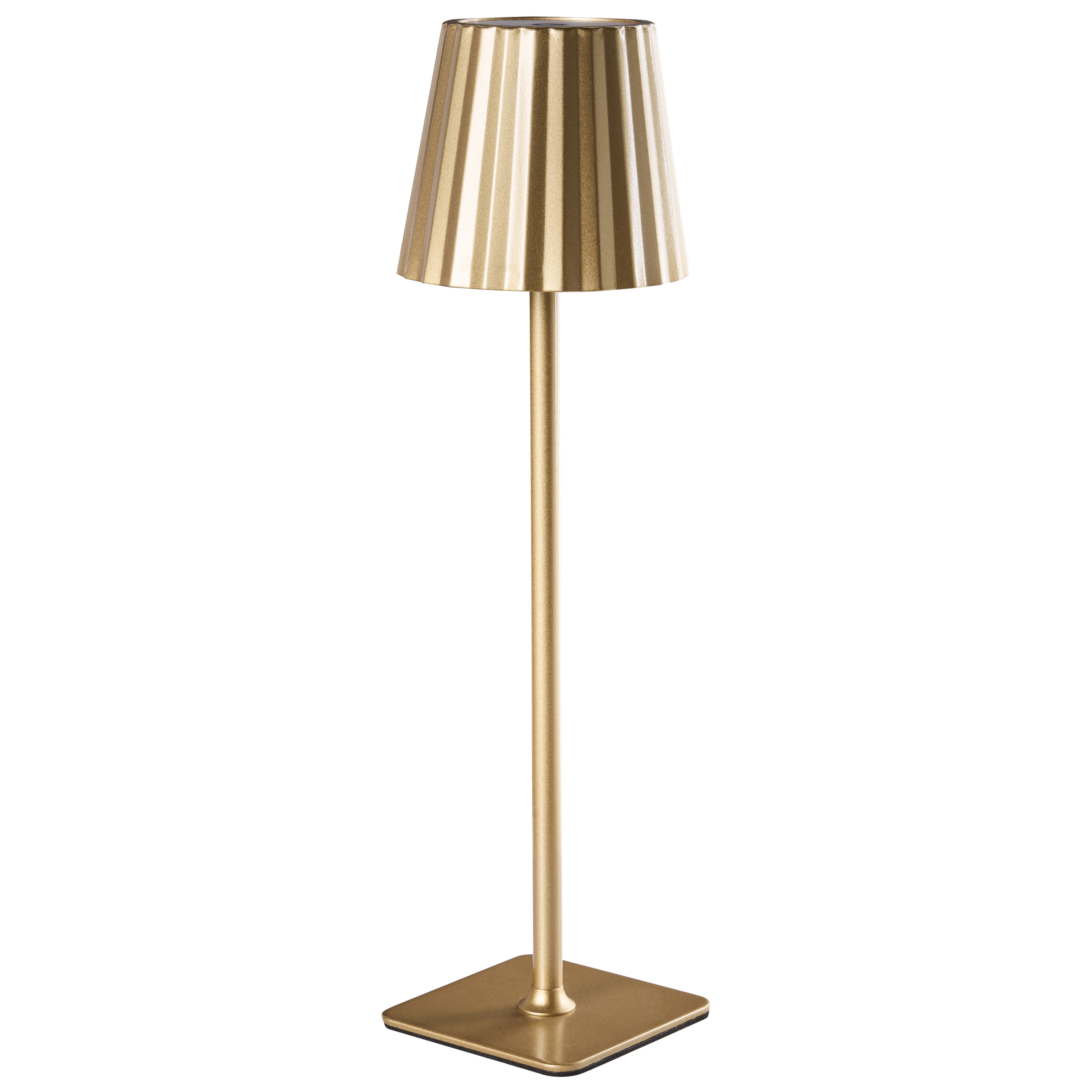 Trådlös LED-bordslampa ABARO med dimmer Metall Guld