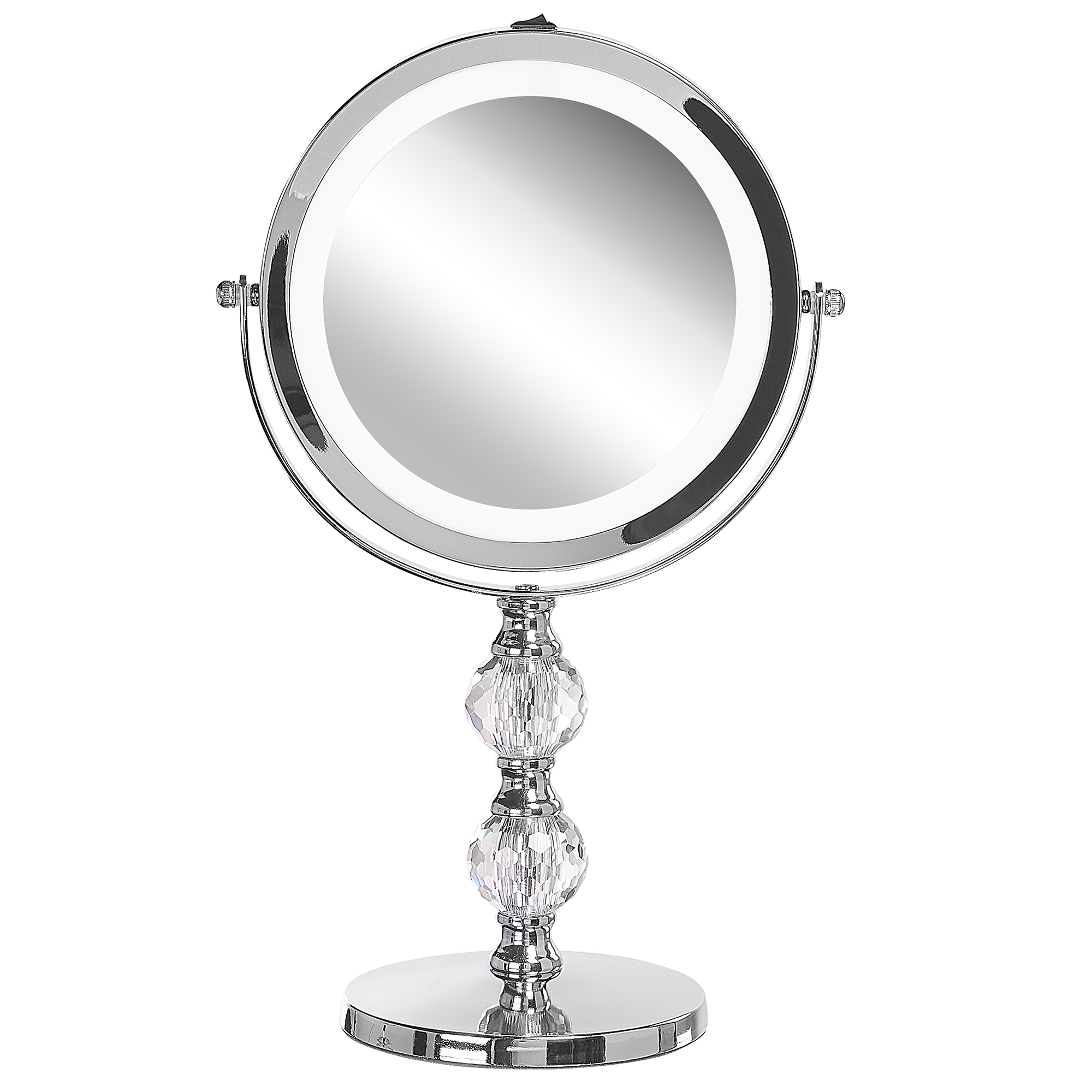 Sminkspegel LED CLAIRA Silver