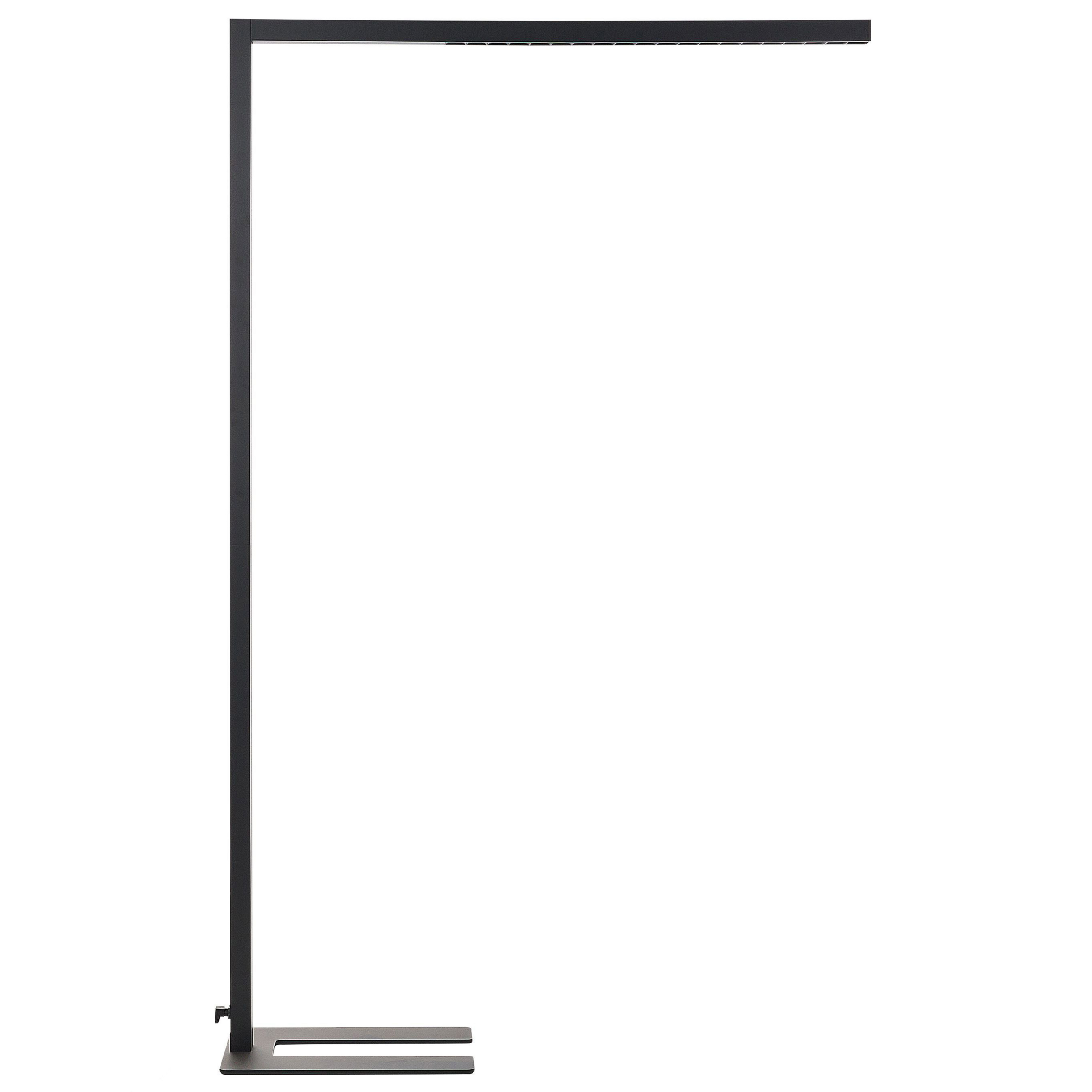 LED-golvlampa MENSA med rörelsesensor Metall Svart
