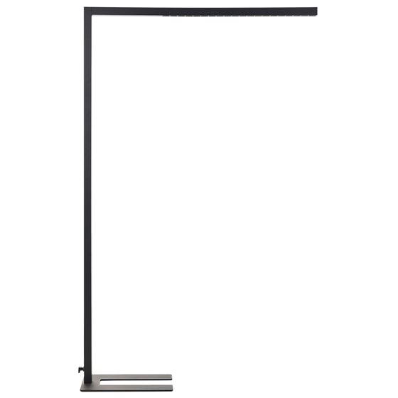 LED-golvlampa MENSA med rörelsesensor Metall Svart