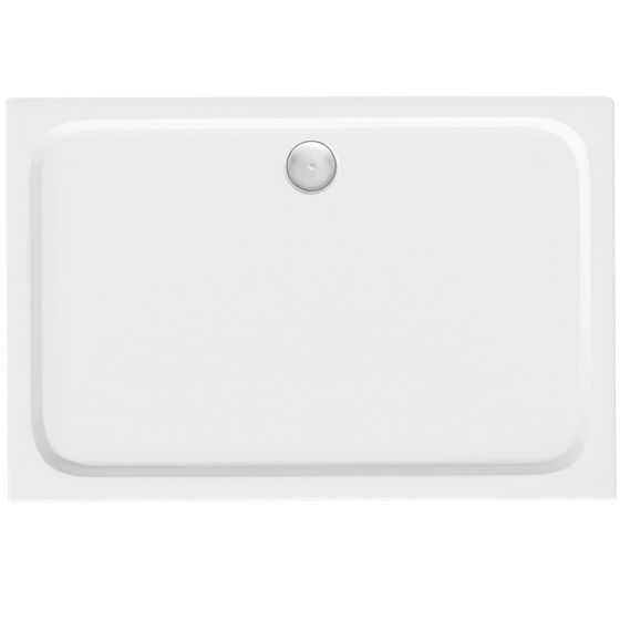REA Duschkar Belmond 90X1210 med lock i borstad koppar Vit, 120x90x5cm