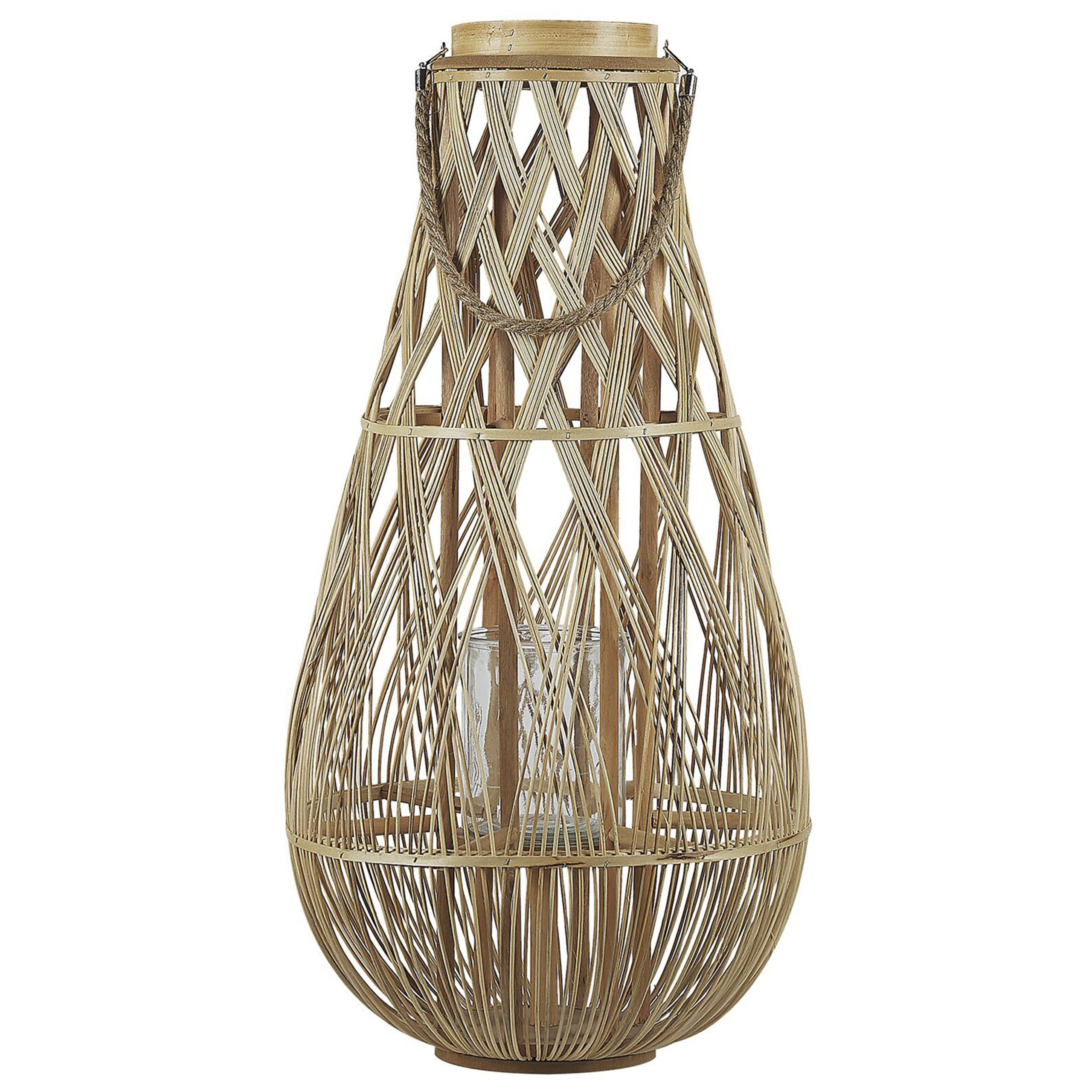 Lykta TONGA 77 cm Bambu Naturlig