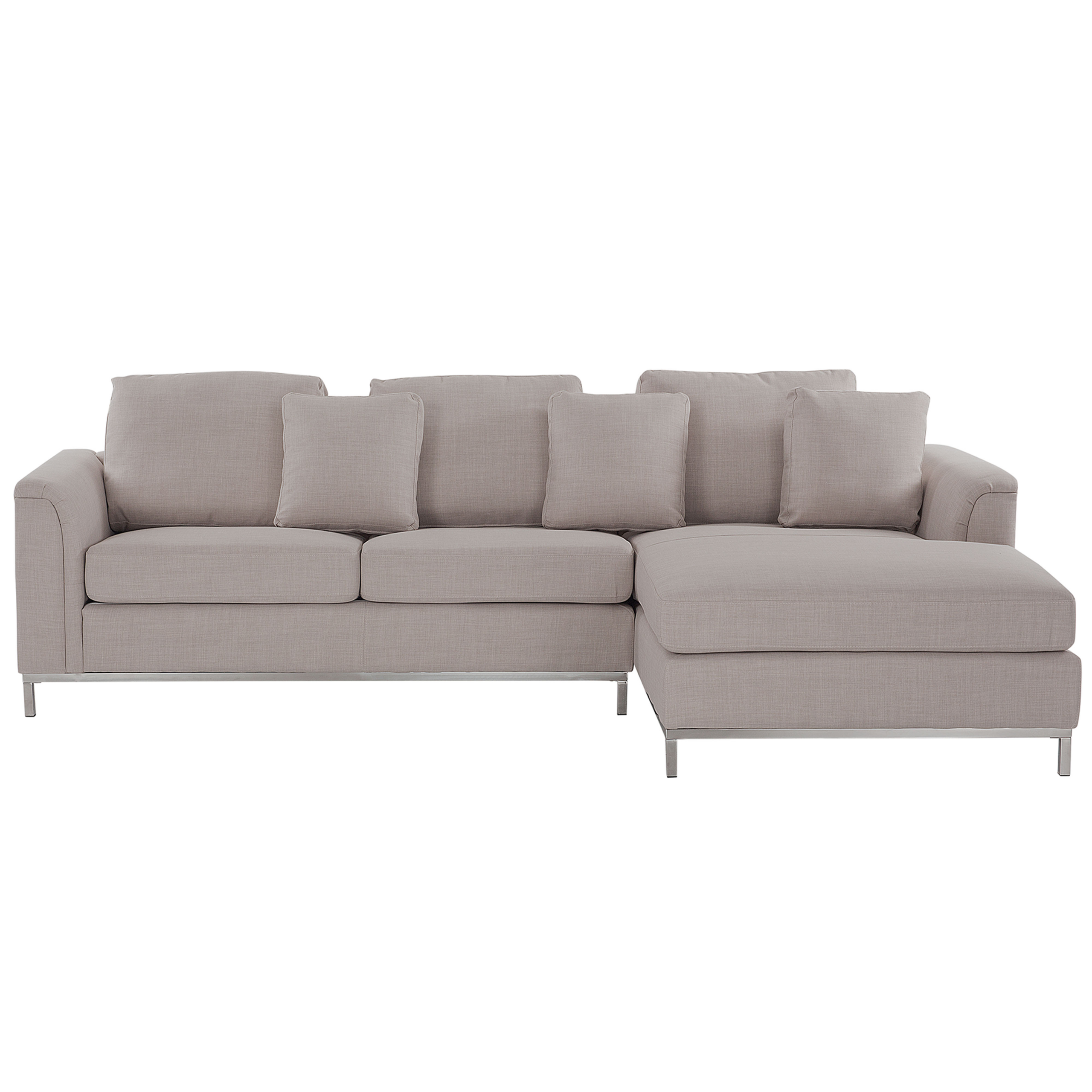 Hörnsoffa 4-sits OSLO Beige Vänstervänd
