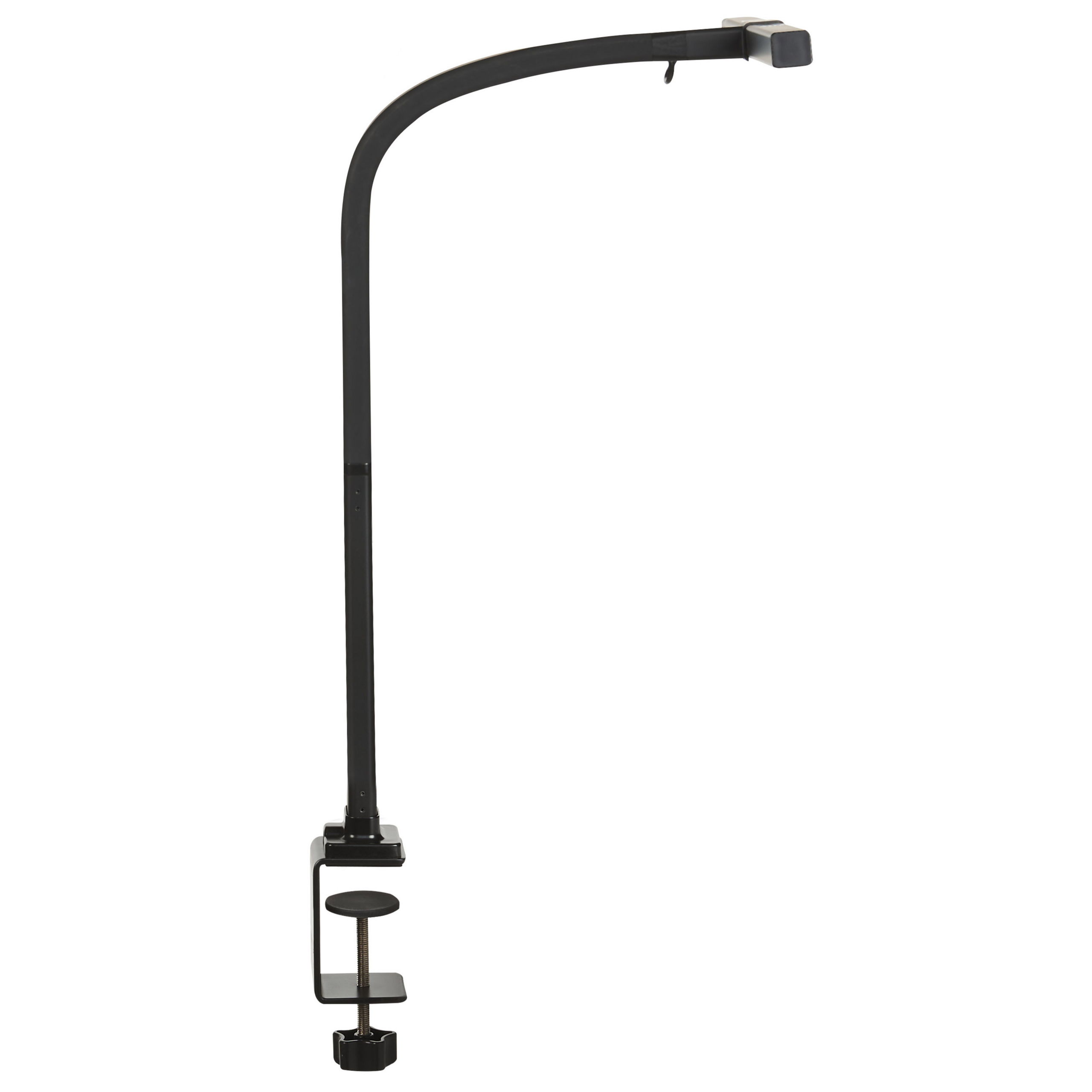 LED-bordslampa med klämfunktion AURIGA med rörelsesensor Metall Svart