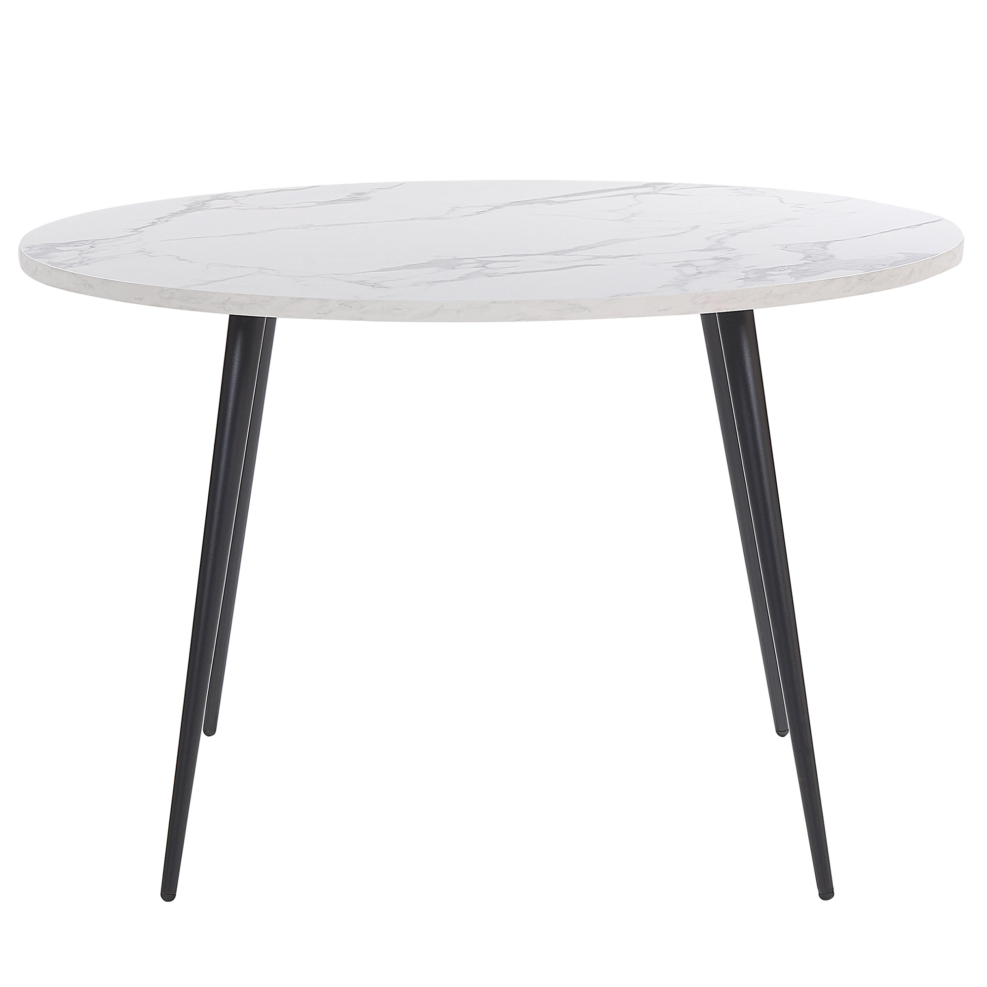 Matbord ODEON Vit marmor 120 cm 120 cm