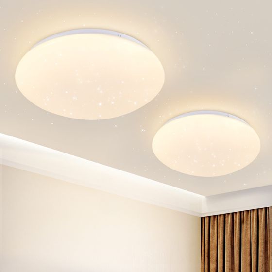 NETTLIFE Second LED - taklampa Sovrum - Kök 5W 3000K Ø 16,5 cm, Varmvit, Hall, Barnrum