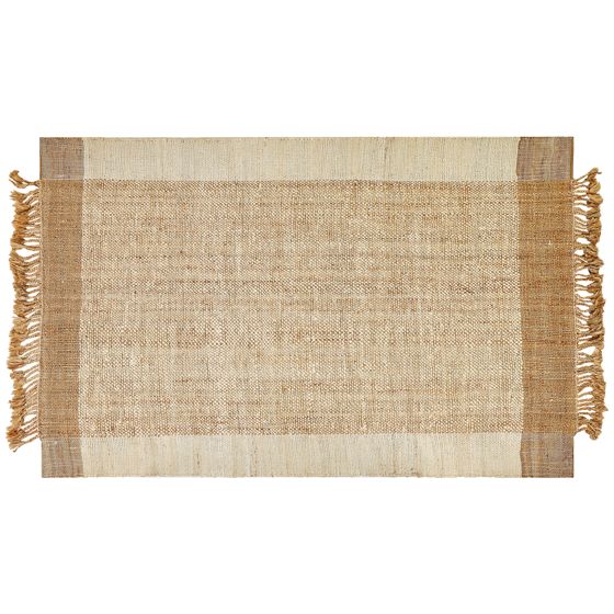 Matta DEDEMLI Beige 160 x 230 cm Jute