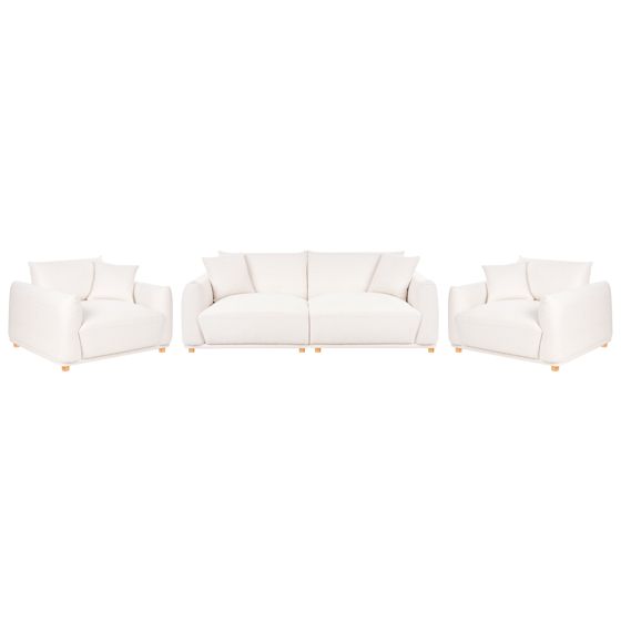 Soffgrupp 5-sits JUBEK Off-White