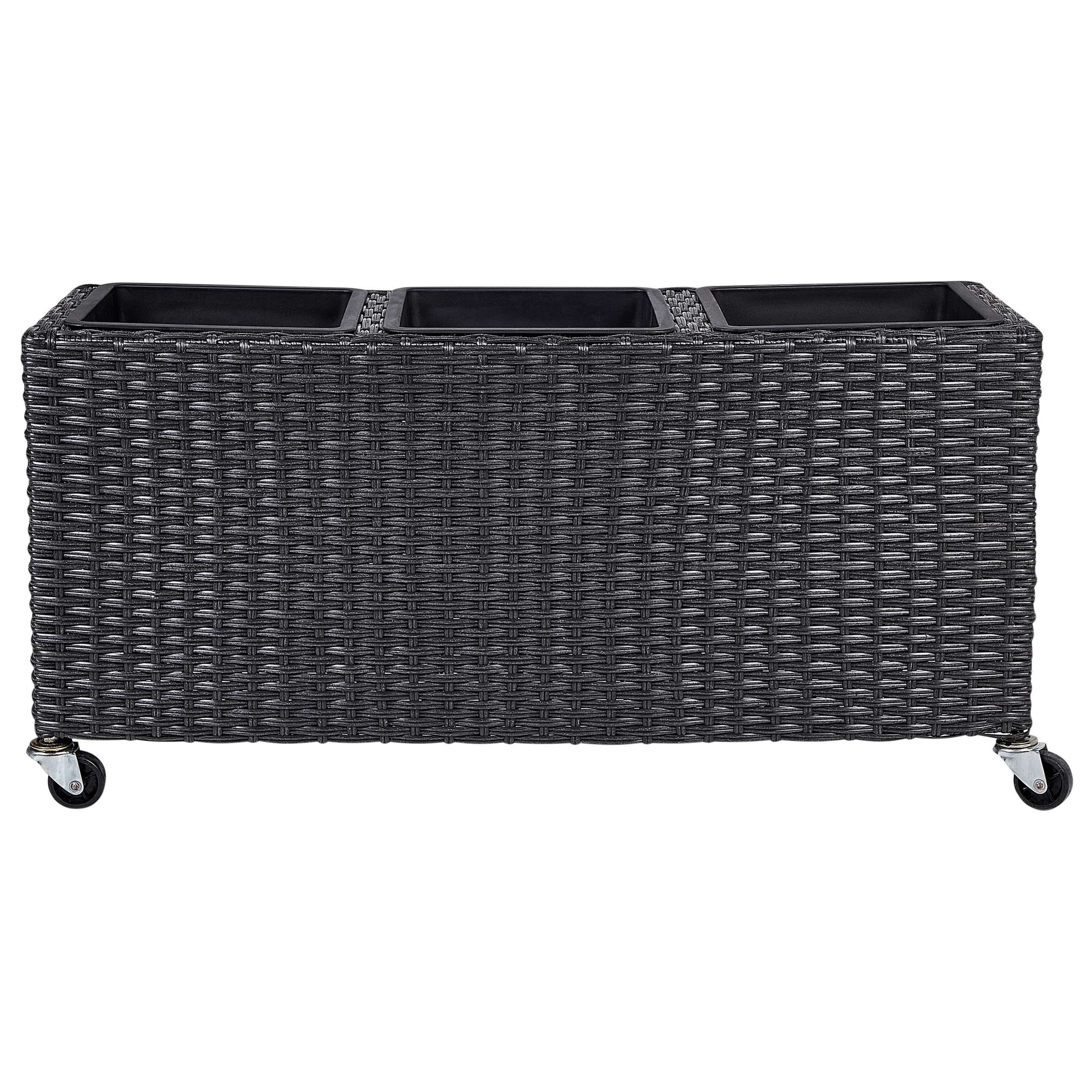 Blomkruka BELLIS 82 cm Konstrotting Svart