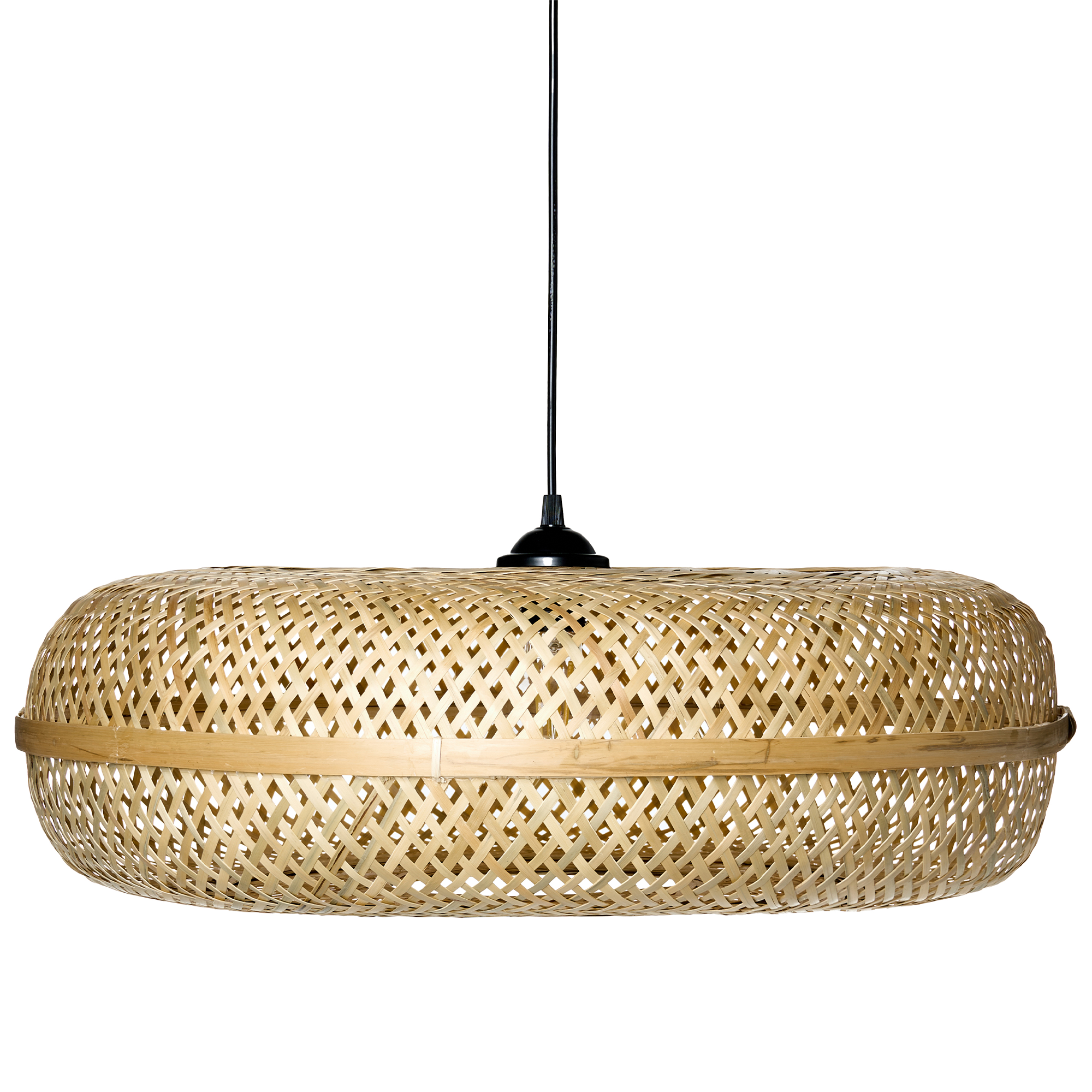 Pendellampa LAJAS Bambu Naturlig
