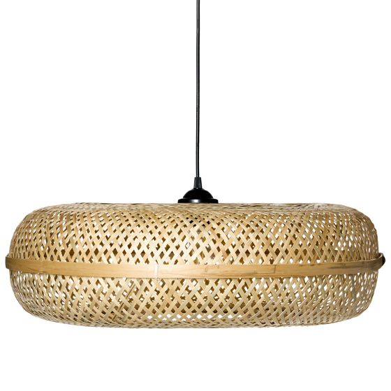 Pendellampa LAJAS Bambu Naturlig