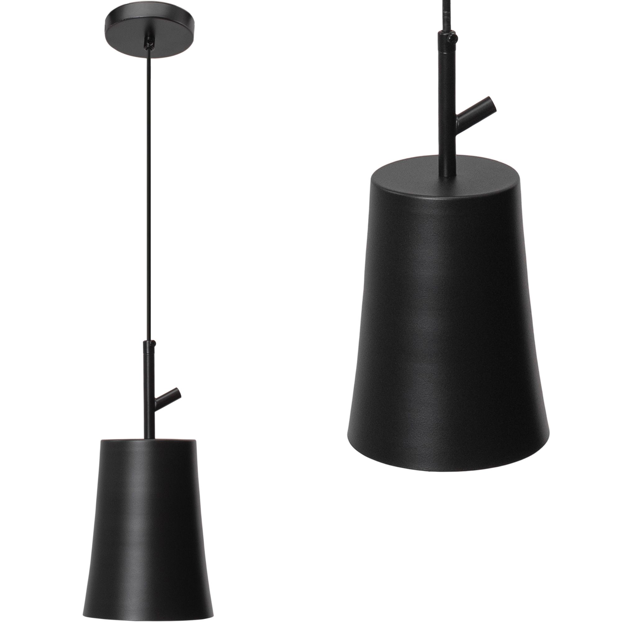 TOOLIGHT hängande taklampa APP1034-1CP Svart 17x13x107cm
