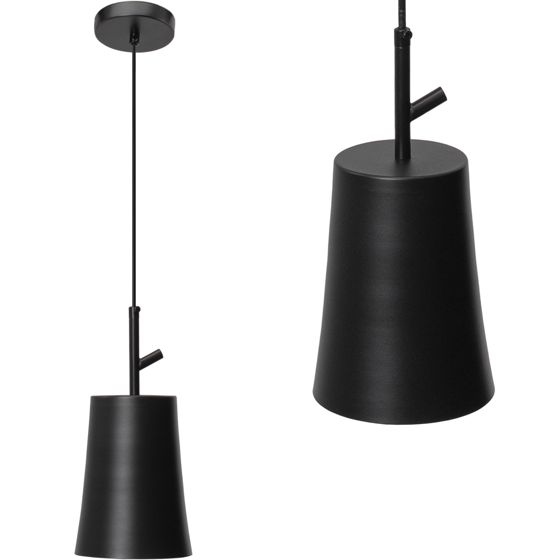 TOOLIGHT hängande taklampa APP1034-1CP Svart 17x13x107cm
