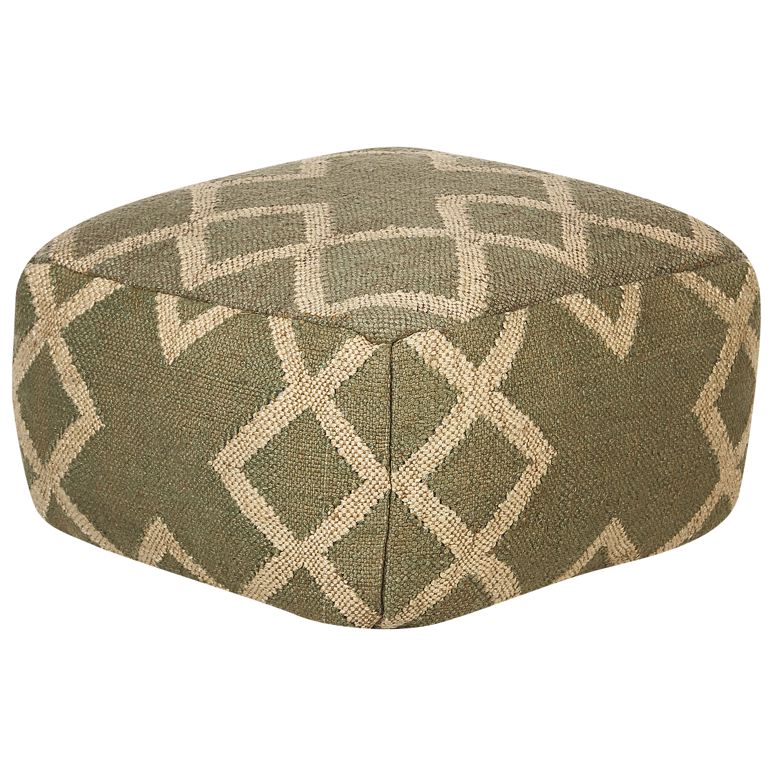 Sittpuff GOPI Jute Grön