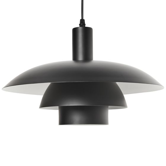 Pendellampa HILBA Metall Svart