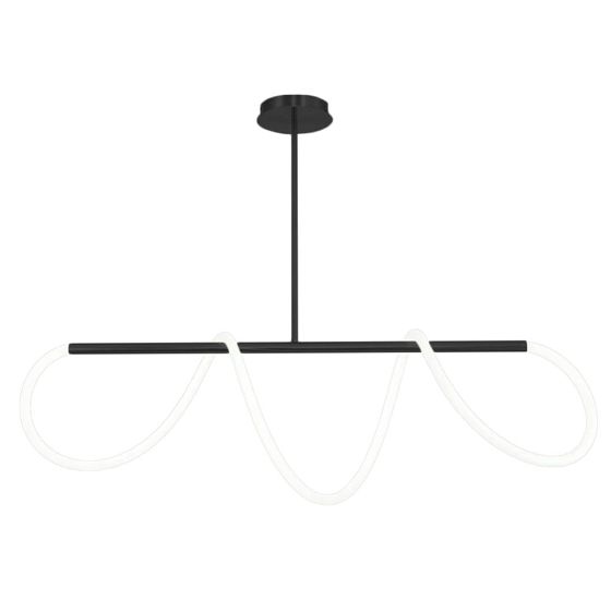 TOOLIGHT pendellampa LED APP856, Svart, 97x97x26cm
