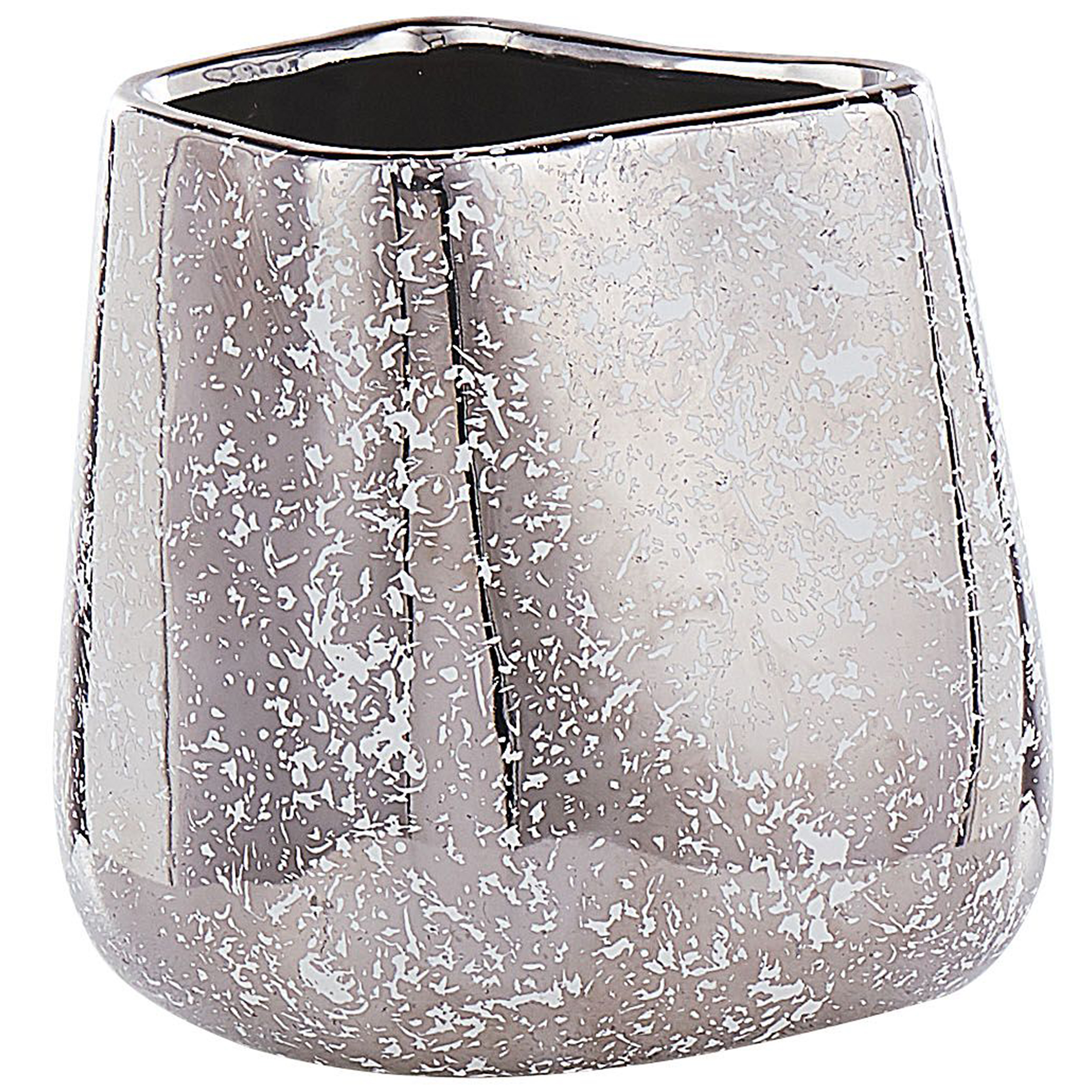 Dekorationsvas CIRTA 20 cm Stengods Silver