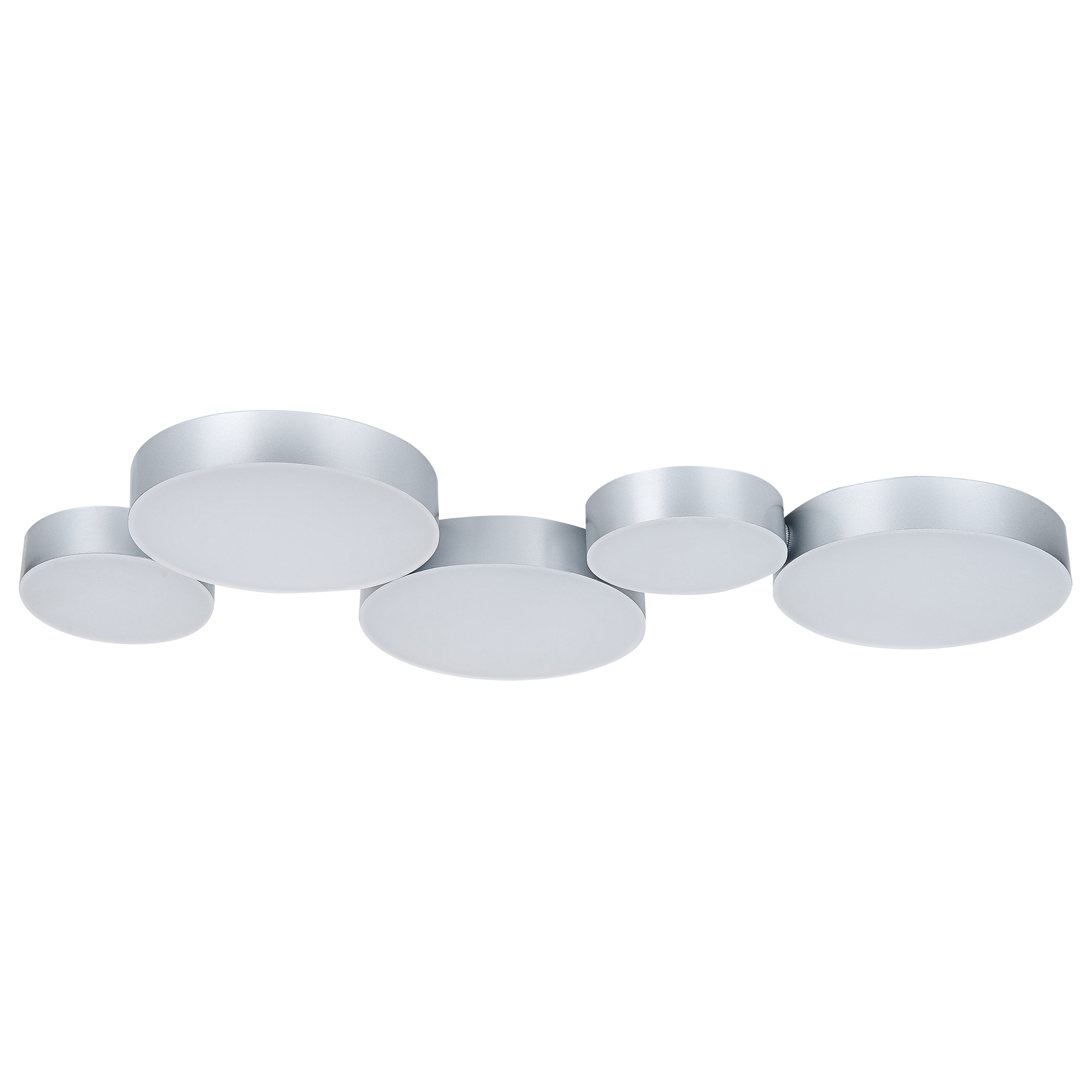 LED-taklampa LUGA Metall Silver