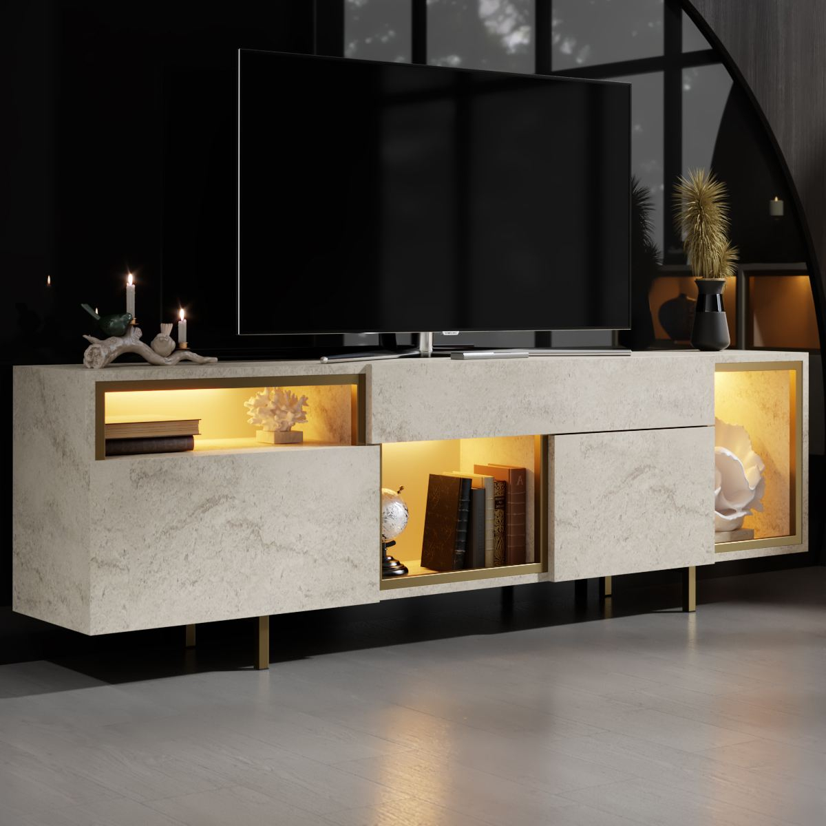Norda Design TV-bänk Norm 32 x 180 x 55 cm
