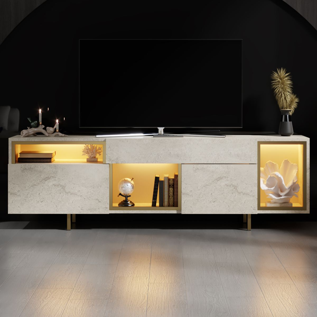 Norda Design TV-bänk Norm 32 x 180 x 55 cm