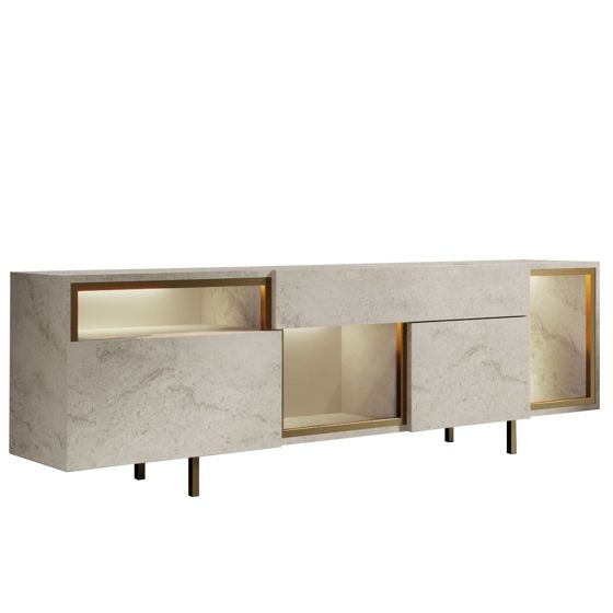 Norda Design TV-bänk Norm 32 x 180 x 55 cm