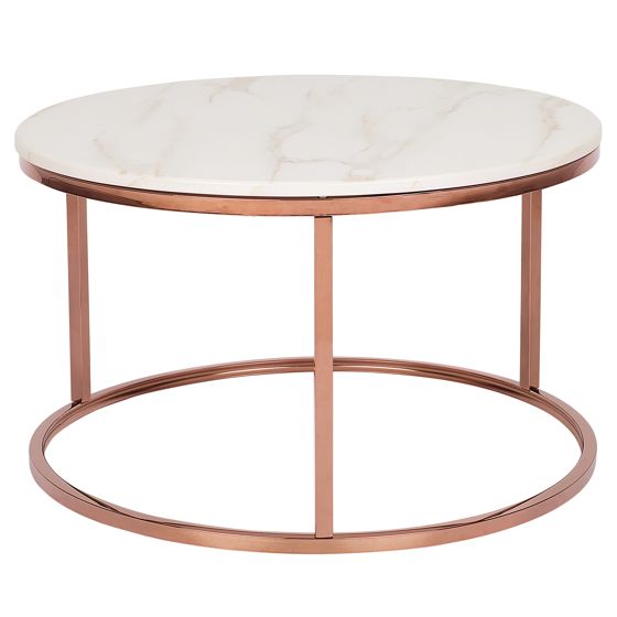 Soffbord CORAL Roséguld