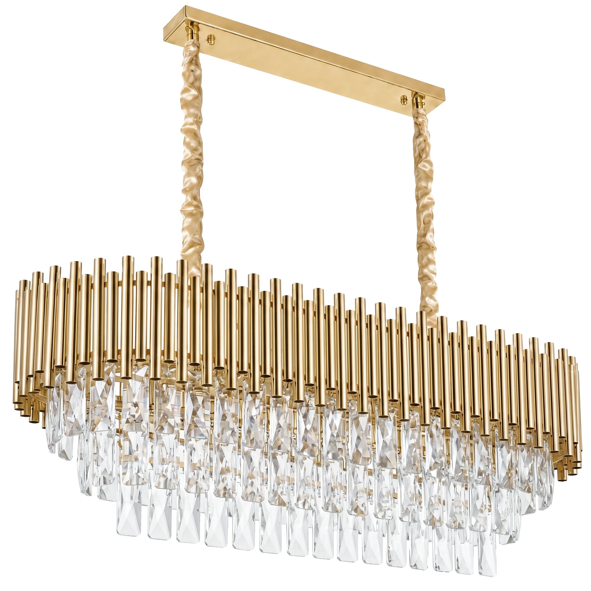 TOOLIGHT hängande taklampa SWE105-CP Guld 76x26x73cm