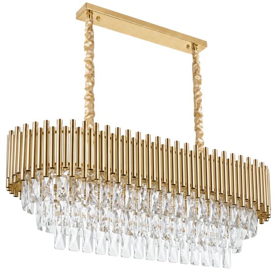 TOOLIGHT hängande taklampa SWE105-CP Guld 76x26x73cm