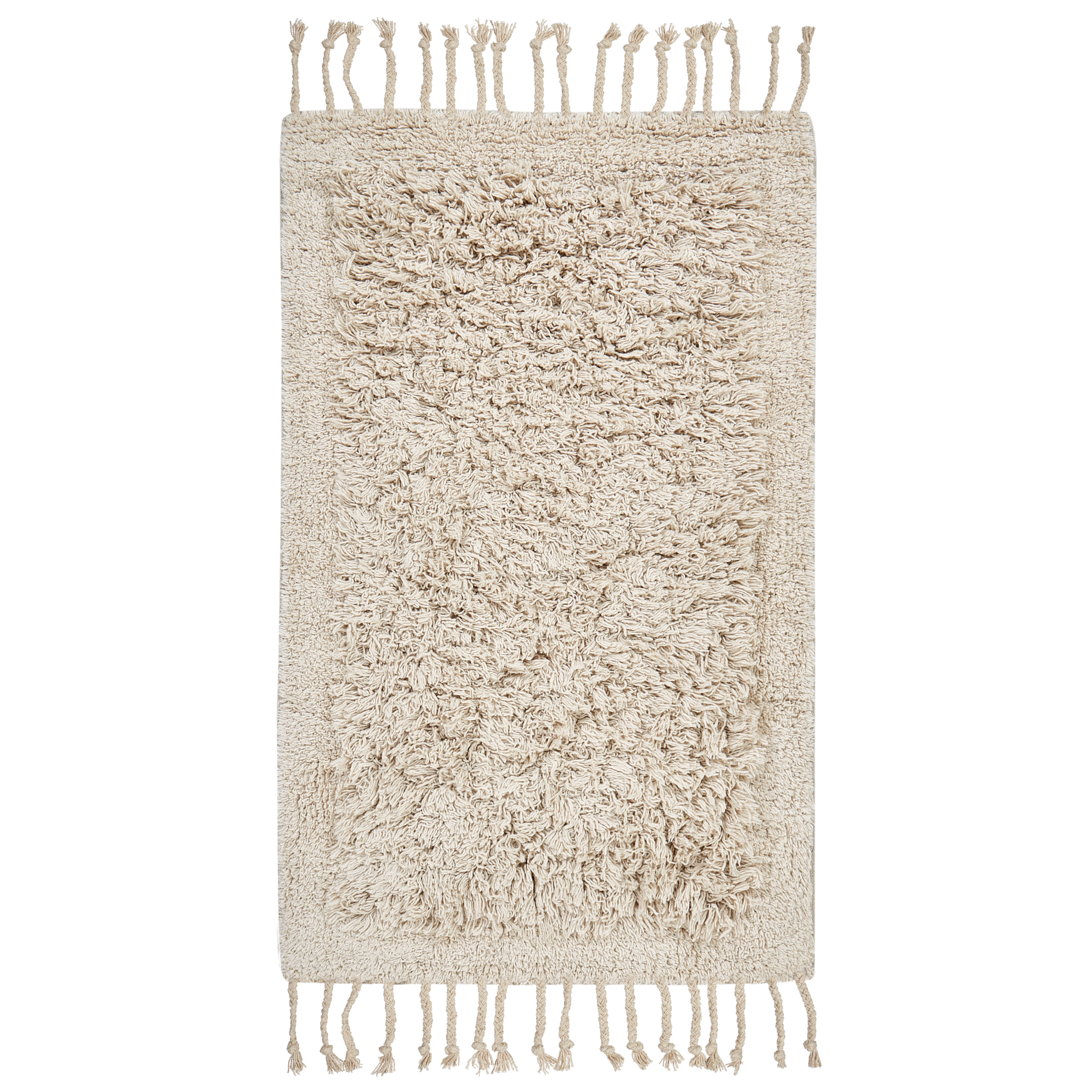 Badrumsmatta OLTAN Beige 50 x 80 cm Bomull