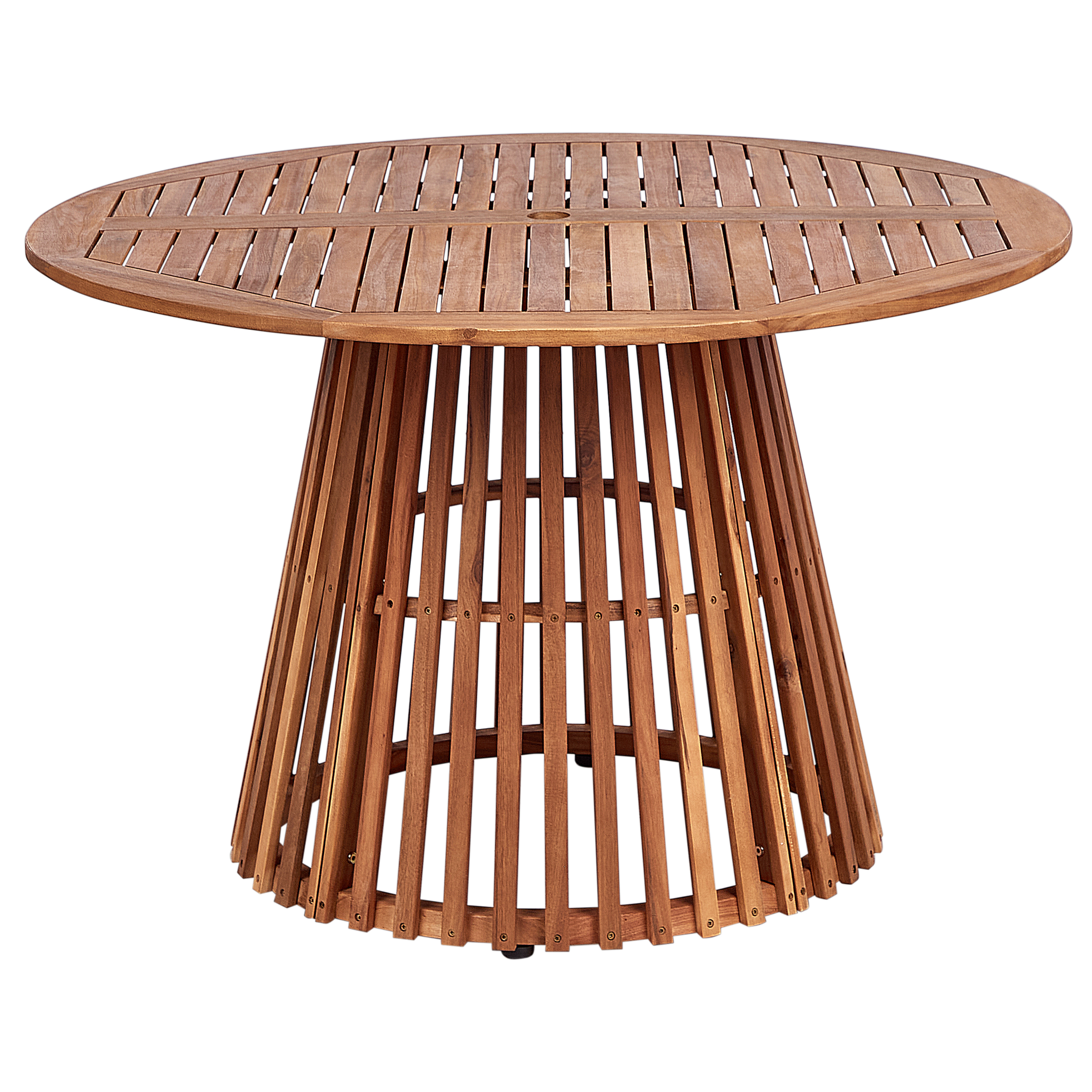 Trädgårdsmatbord AGELLO 120 cm 120 cm Akaciaträ Brun