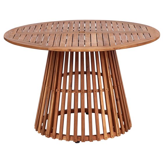 Trädgårdsmatbord AGELLO 120 cm 120 cm Akaciaträ Brun