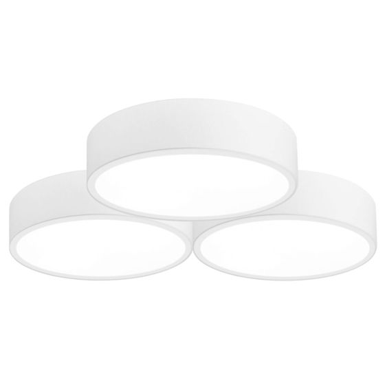 TOOLIGHT taklampa APP879-C TRIPLE 40CM Vit 46x49x5cm