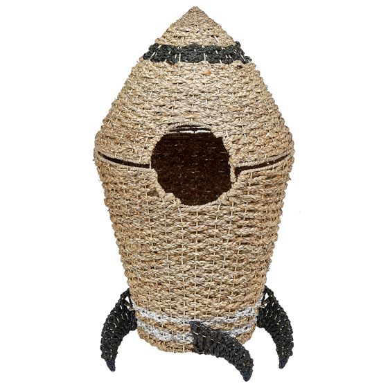 Korg för barn Raket PAARL Sjögräs Naturlig