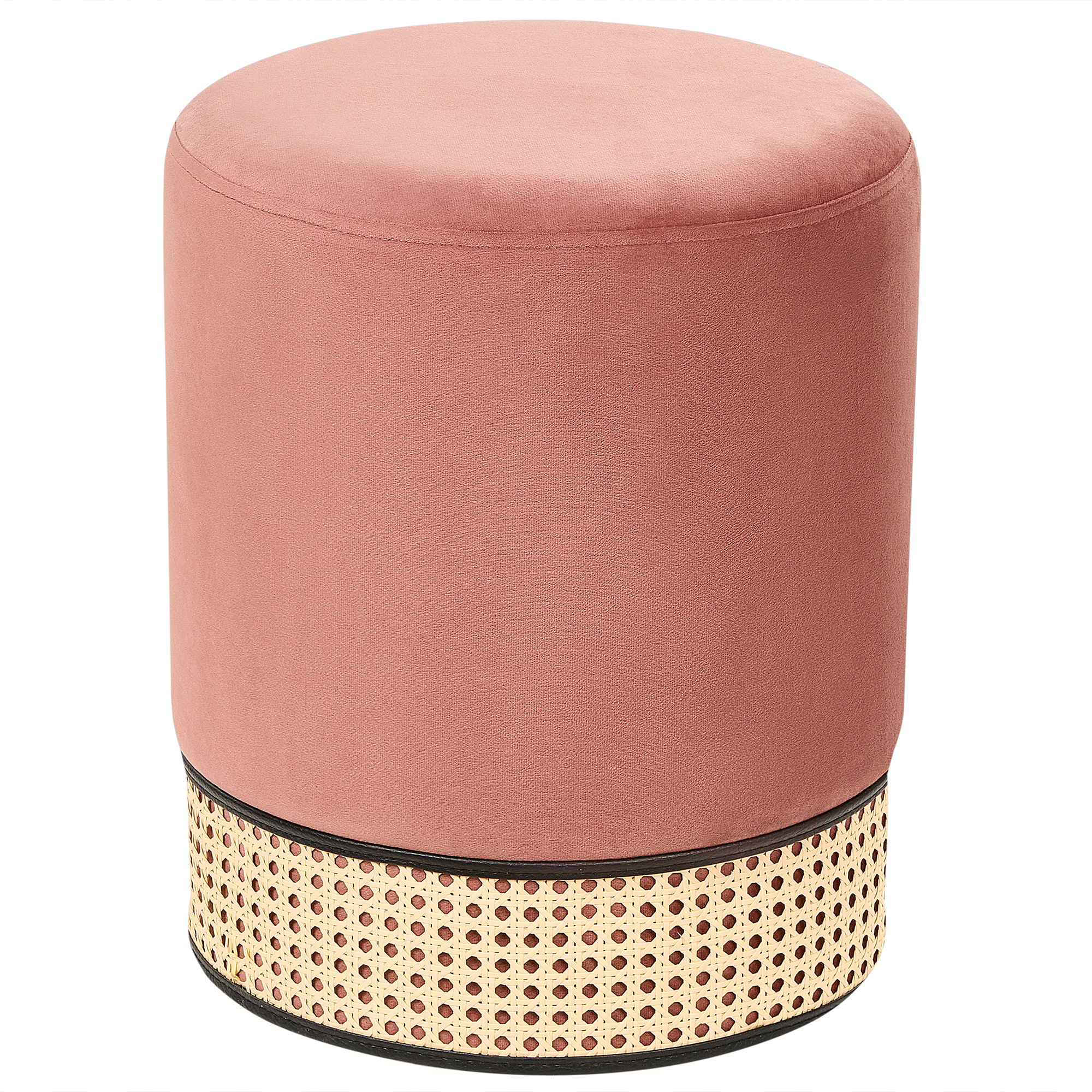 Sittpuff YANKTON Sammet Rosa