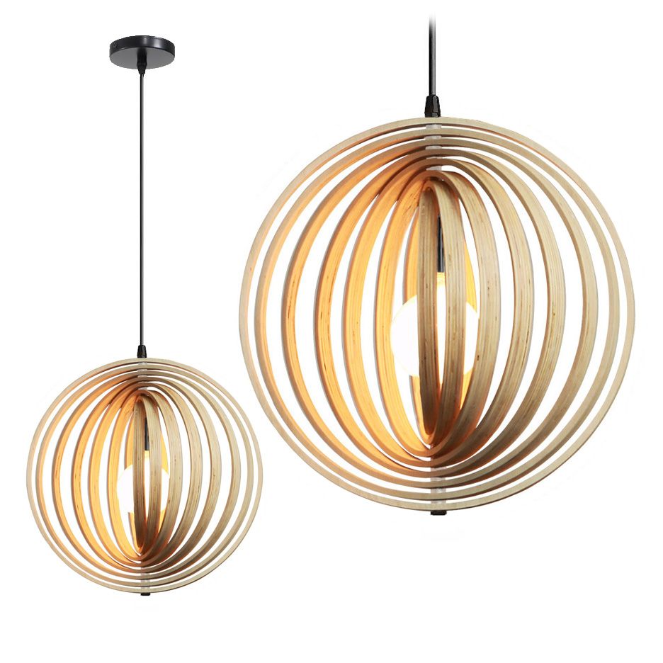 TOOLIGHT hängande taklampa APP1278-1CP BOHO Beige 42x42x42cm