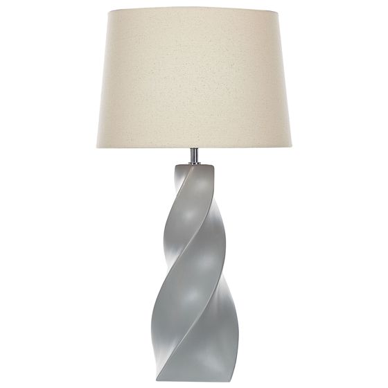 Bordslampa BELAYA Keramik Grå