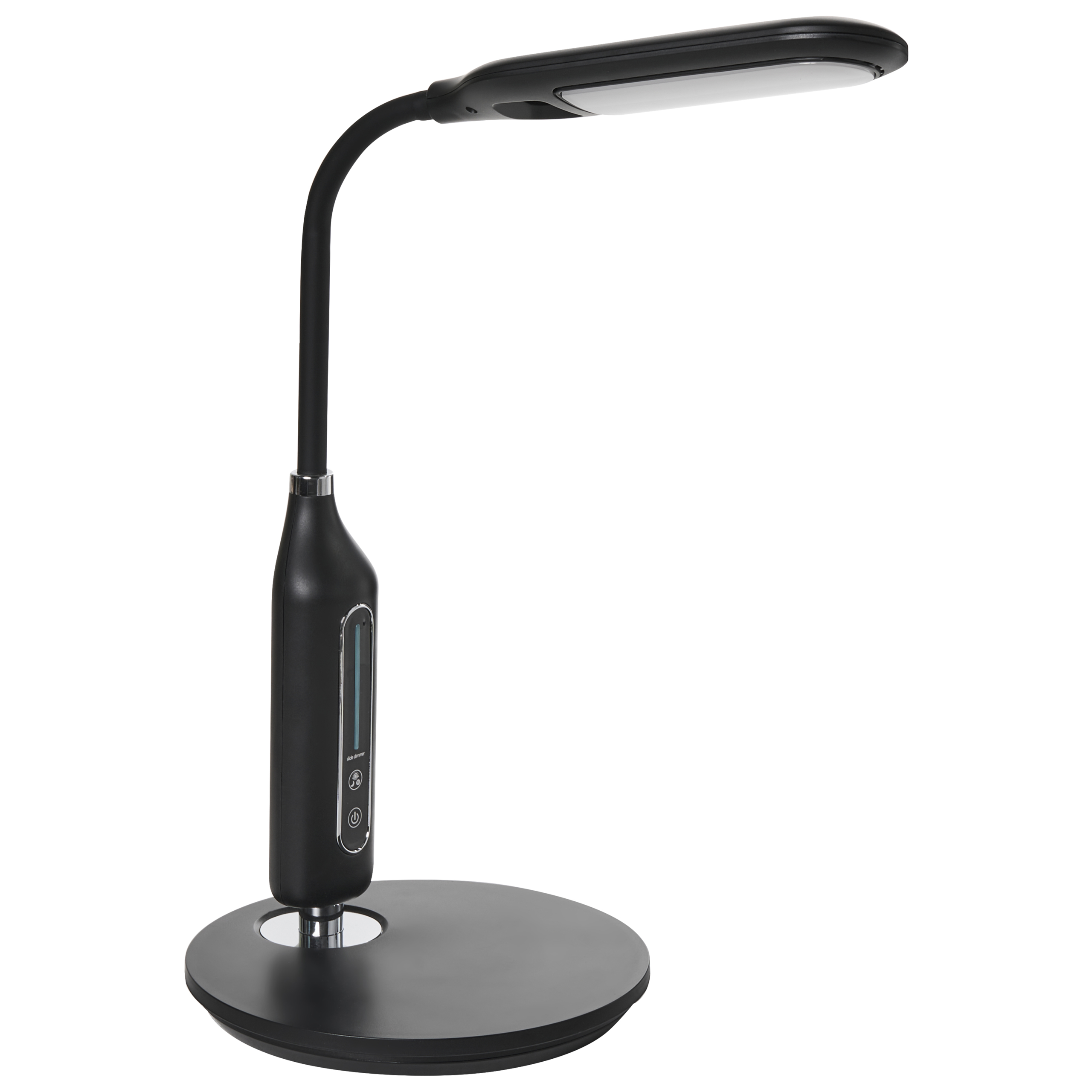 LED-skrivbordslampa CYGNUS med dimmer Metall Svart
