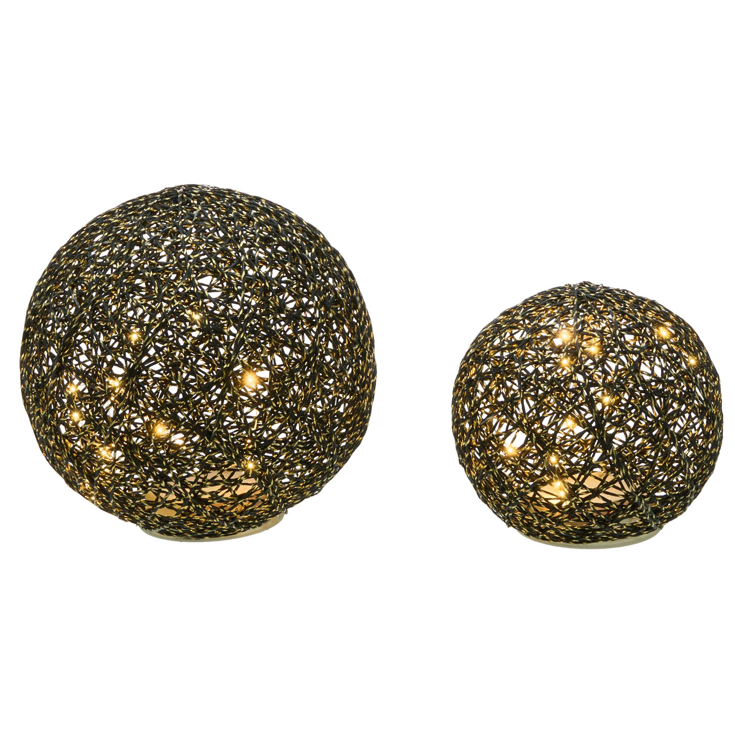 Julpynt BOLMEN 15/20 cm Julgranskula Svart