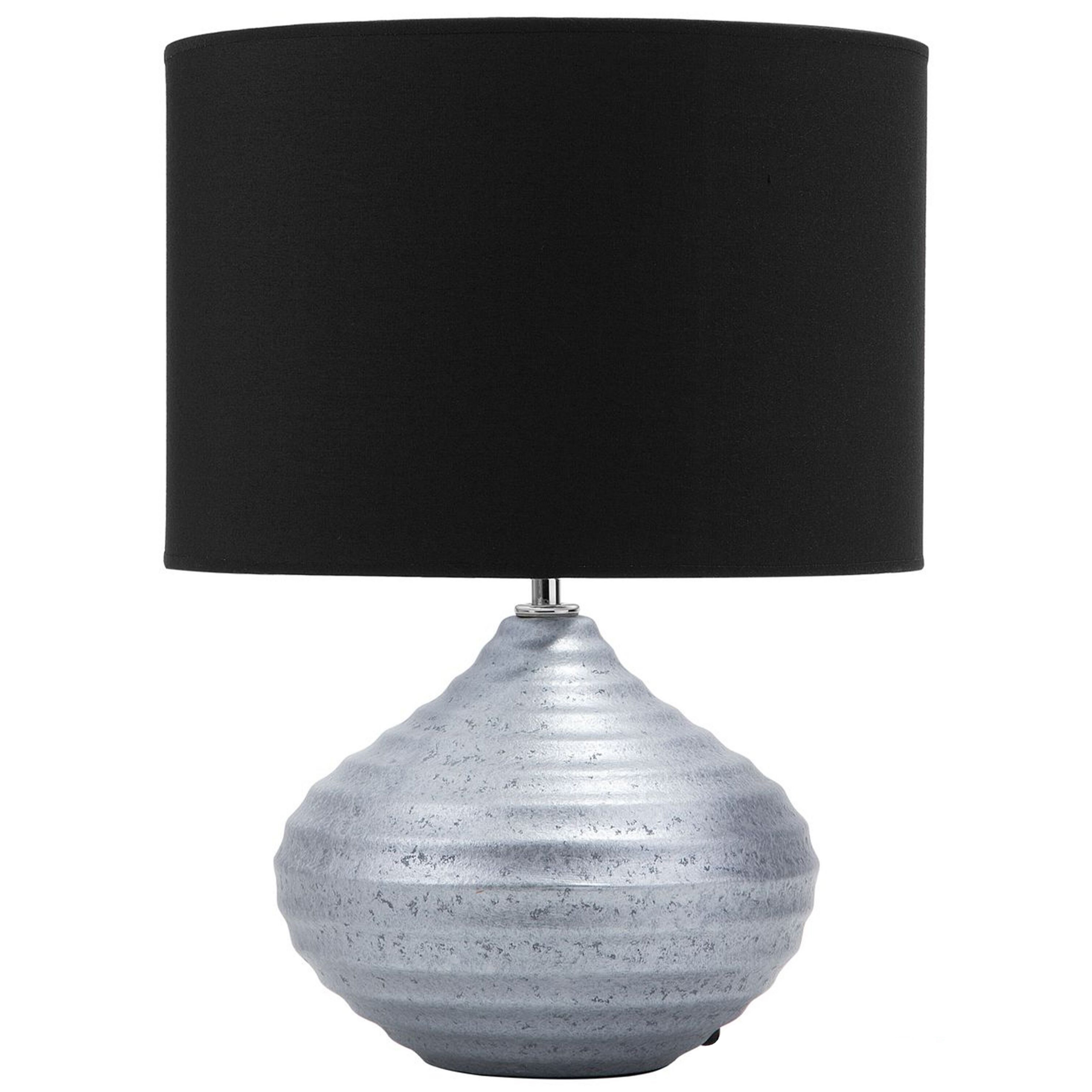 Bordslampa KUBAN Keramik Silver