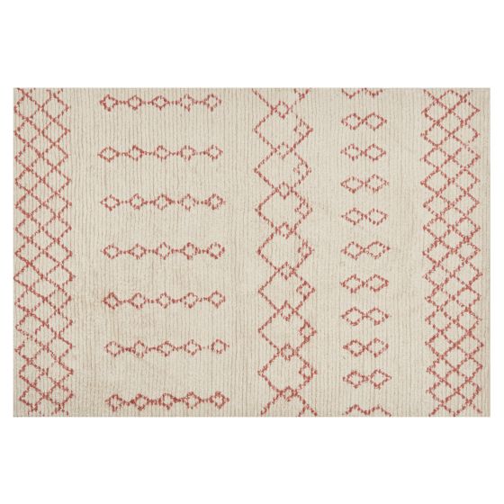 Matta BUXAR Beige 140 x 200 cm Bomull