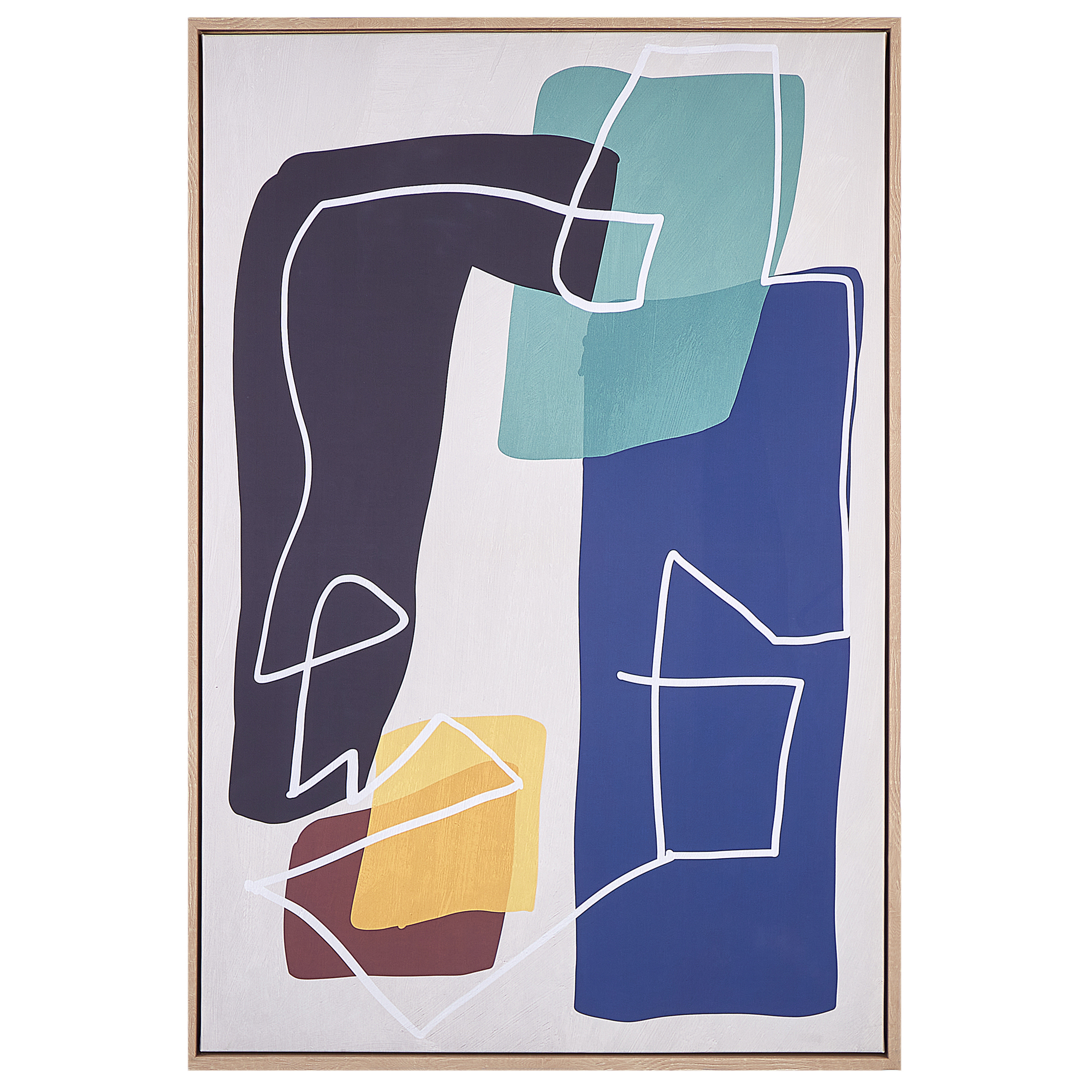 Tavla FRISA 63 x 99 cm Abstrakt motiv Flerfärgad